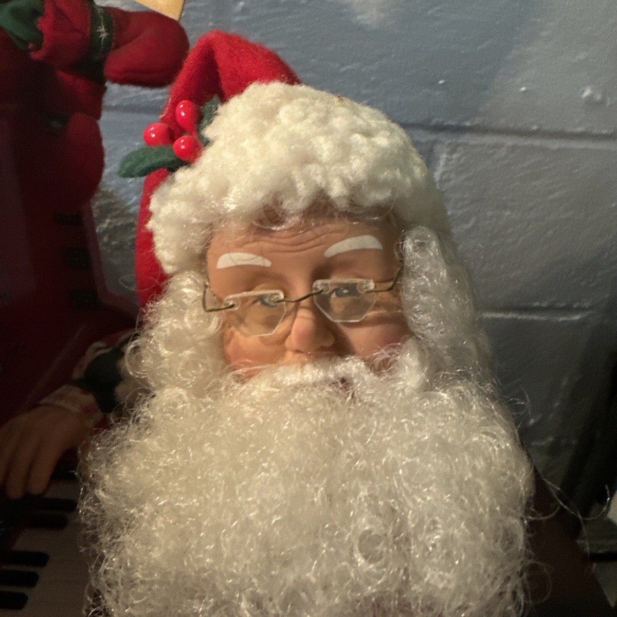 90s Animated Lighted Sing Along w/ Santa Claus Music Piano 90s Animated Lighted Sing Along w/ Santa Claus Music Piano