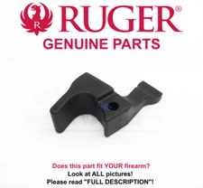 Ruger Extended Magazine Latch Release Black Synthetic for 10-22 and 22 Charger