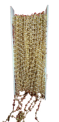 WRIGHTS  STRING BEADS GOLD ALL OF IT  crafts, jewelry  1/4'' unknown length SEE