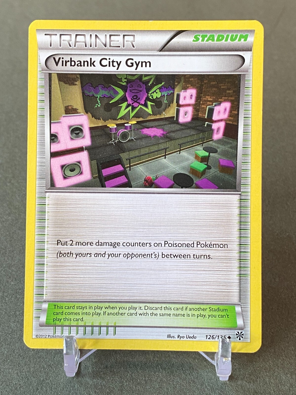 Pokemon Virbank City Gym 126/135 Plasma Storm NM/LP