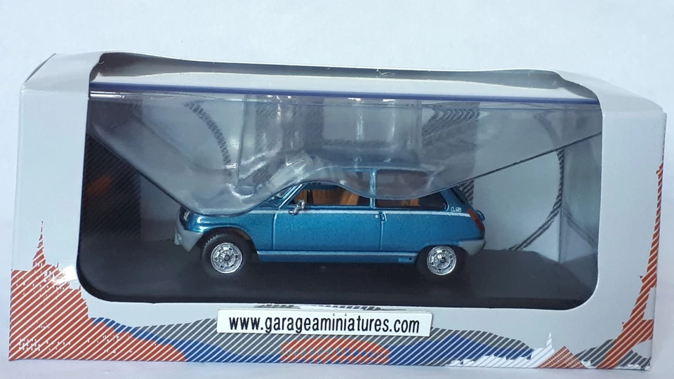 RENAULT R5 LS BLEU 1974 ODEON REF 130 ECHELLE AU 1/43 EME COLLECTION - Photo 4/4