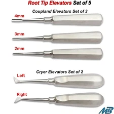 Surgical Luxation Lifter Tooth Root Luxation Elevators Surgery Instruments Sets