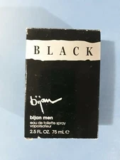 BIJAN BLACK BY BIJAN 2.5 OZ EDT SPRAY FOR MEN NEW IN BOX Sealed