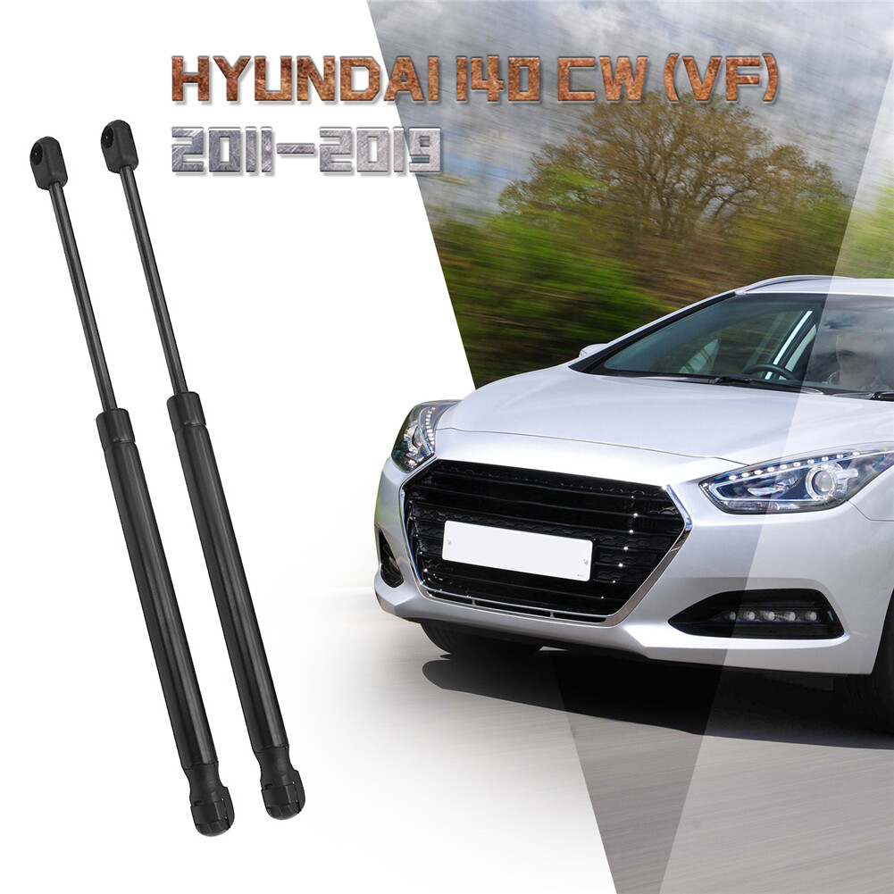 A-Premium Hood Lift Support Struts - Pair For 2007-2012 Hyundai Santa Fe (Black) 8 thumbnail image