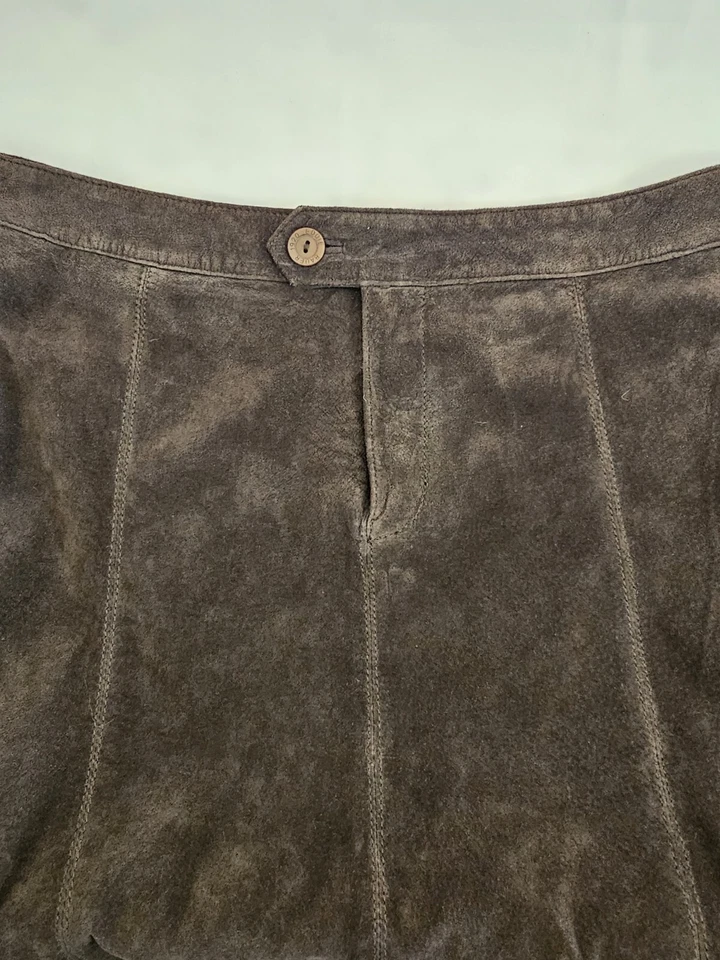 Falda de gamuza vintage para mujer Eddie Bauer Seattle - talla 10, 31" de largo  Foto 3 de 4
