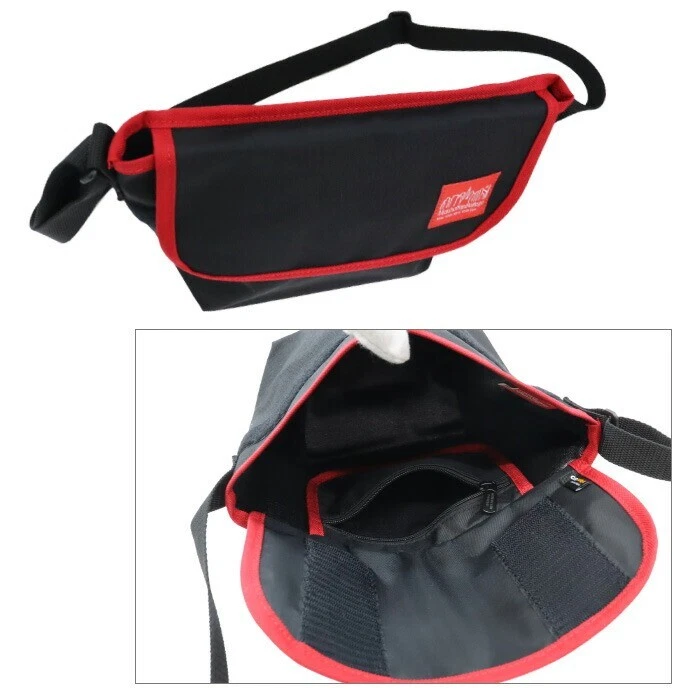 Bolso Mensajero Manhattan Portage 1603-MUL-B Hombro Negro/Rojo Unisex Cordura Foto 4 de 4