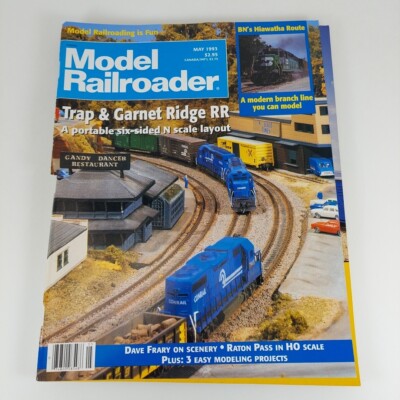 Model Railroader Magazine May 1993 Vol 60 No 5 Trap & Garnet Ridge RR