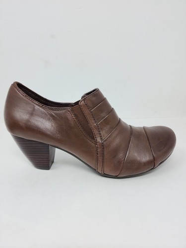 Bare Traps Trenda Mujer 8 Botines Sin Cordones Botín Cuero Marrón Zapato Cómodo - Imagen 7 de 12