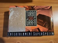 TurboGrafx 16 Mini Game Console New Unused - Box Damage
