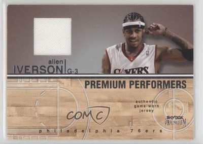 2004-05 Skybox Premium Performers Jerseys Allen Iverson #PPJ-AI HOF g5i