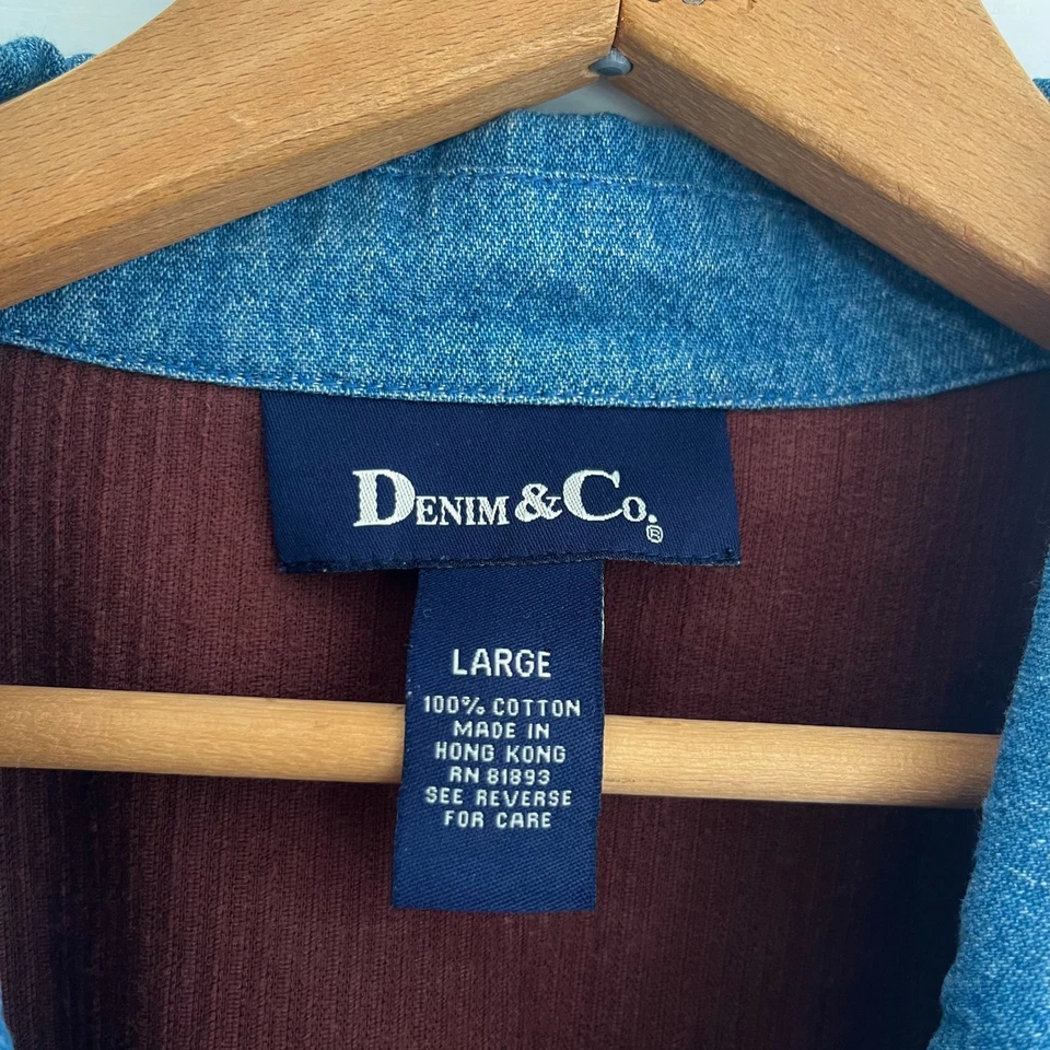 Chaqueta vintage de pana talla grande Foto 3 de 4