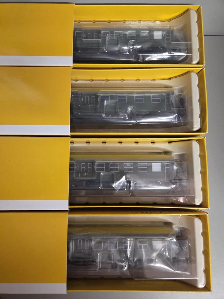 Brawa H0 8x Wag. 46081 46082 46083 46084 46086 46087 46088 aus unserer Sammlung - Bild 4 von 4