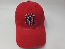 New York Yankees Twins Enterprise Franchise Fitted (Seems M) Hat Cap Men MLB Red