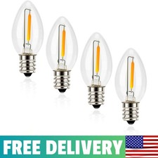 Night Light Bulbs, C7 Candelabra LED Light Bulbs, E12 Chandelier