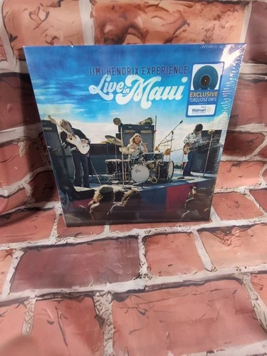 JIMI HENDRIX EXPERIENCE – LIVE IN MAUI - EXCLUSIVE TURQUOISE VINYL LP NEW SEALED
