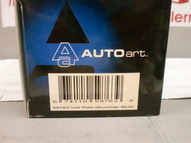 AUTOART 1/43 - VOLKSWAGEN POLO - art. 59763 - Immagine 3 di 3