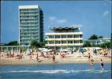 Hotel Tschaikha Sunny Beach Bulgaria vintage postcard p394