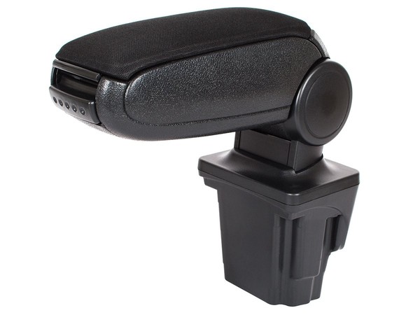 Seat Leon II 05-12 Armlehne KPL Schwarzer Stoff + Montagesatz-image