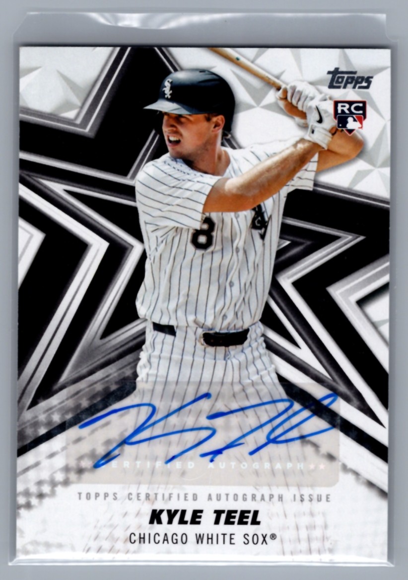 Topps Series 1 Baseball Stars Auto #BSA-KT Kyle Teel Chicago White Sox RC