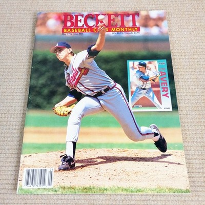 Beckett Baseball Card Monthly May 1992 Issue #86 Avery Alomar Ted Williams VTG
