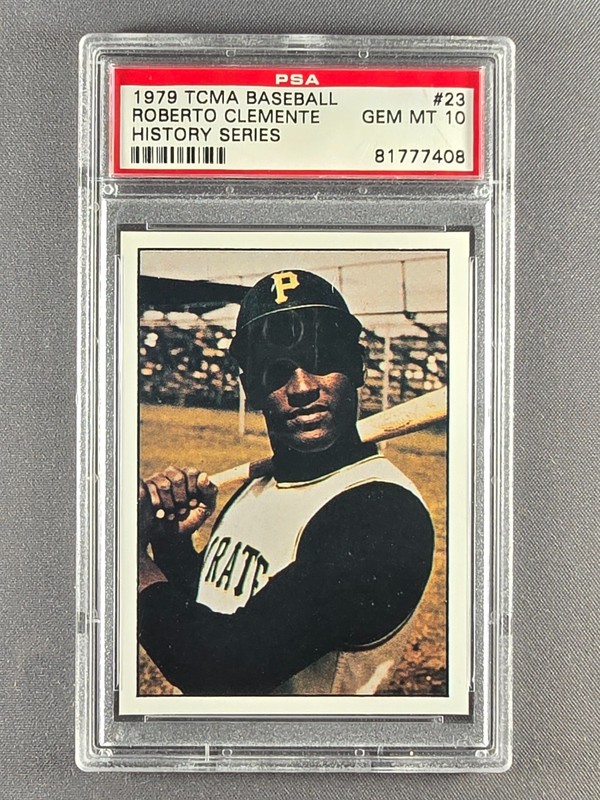 1979 TCMA History Series #23 Roberto Clemente PSA 10 Gem Mint