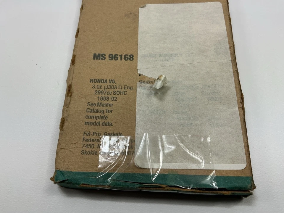 Colector de admisión inferior Fel-pro + Juego de juntas Plenum 1998-2002 Honda Accord 3,0 L V6 Foto 4 de 4