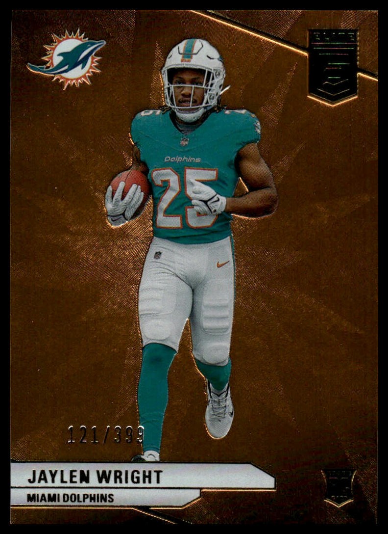 2024 Donruss Elite #114 Jaylen Wright Orange #/399