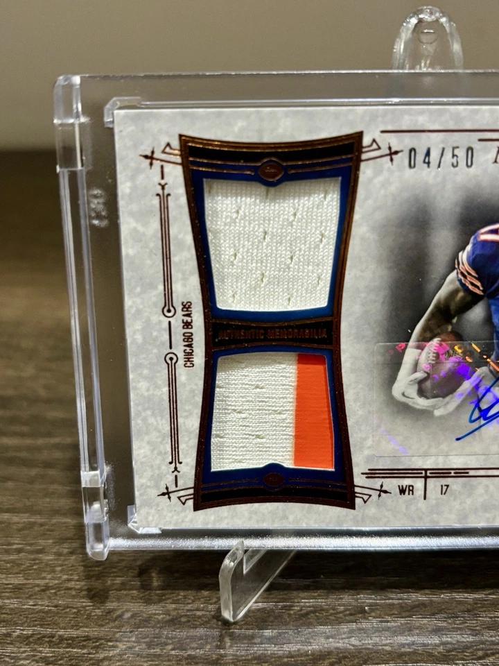 Alshon Jeffery Dual Patch Auto 04/50 2014 Topps Museum Collection MINT!! 🔥🔥🔥 - Image 2 of 4