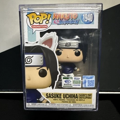 Funko Pop! Naruto - Sasuke Uchiha WonderCon 2025 w/ Sticker LTD Edition -In Hand