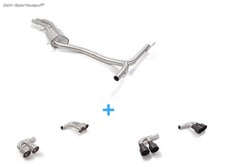 Ragazzon Duplex Racinganlage ab OPF Porsche Cayenne 3.0 V6 Typ 536 ab Bj. 2019