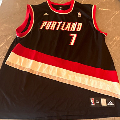 adidas Brandon Roy #7 Portland Trail Blazers NBA Men s Jersey Black/Red XL