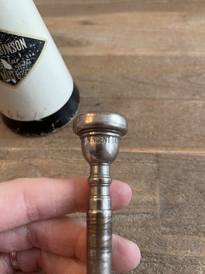 Early Vincent Bach Corp., New York Trumpet Mouthpiece 7 + Ray