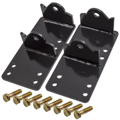 Engine Mount Adapter Plates Mount W/ Bolts For Chevy C10 LS LSX 4.8 5.3 5.7 6.0