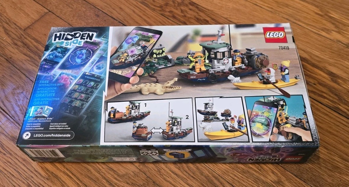 Buy LEGO HIDDEN SIDE: Wrecked Shrimp Boat (70419) online