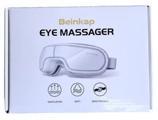 Eye Massager Migraine Vibration Compress Heat Improve Sleep Gift Idea Men Women
