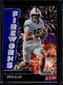 2025 Panini Prizm Black Drew Allar Fireworks Blue Ice #/125 Nittany Lions