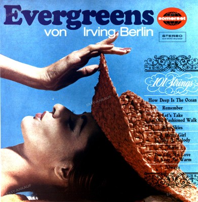101 Strings - Evergreens Von Irving Berlin LP (VG) .