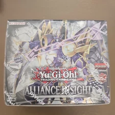 Yugioh Alliance Insight Booster Box 1st Edition Factory Sealed 24 Packs