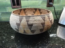 Willow Weave Indian Basket 14”  BIG  and   VERY RARE!!!!