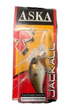 DISCONTINUED Jackall ASKA 50SR Crankbait -  1/4oz  Dives 4ft - Bronze Green Shad