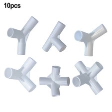 Reliable and Long Lasting Tent Pole Tee Connectors 10pcs Pack I D 16mm