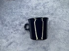FiestaWare Homer Laughlin Coffee Mugs O-Ring Handle Cobalt