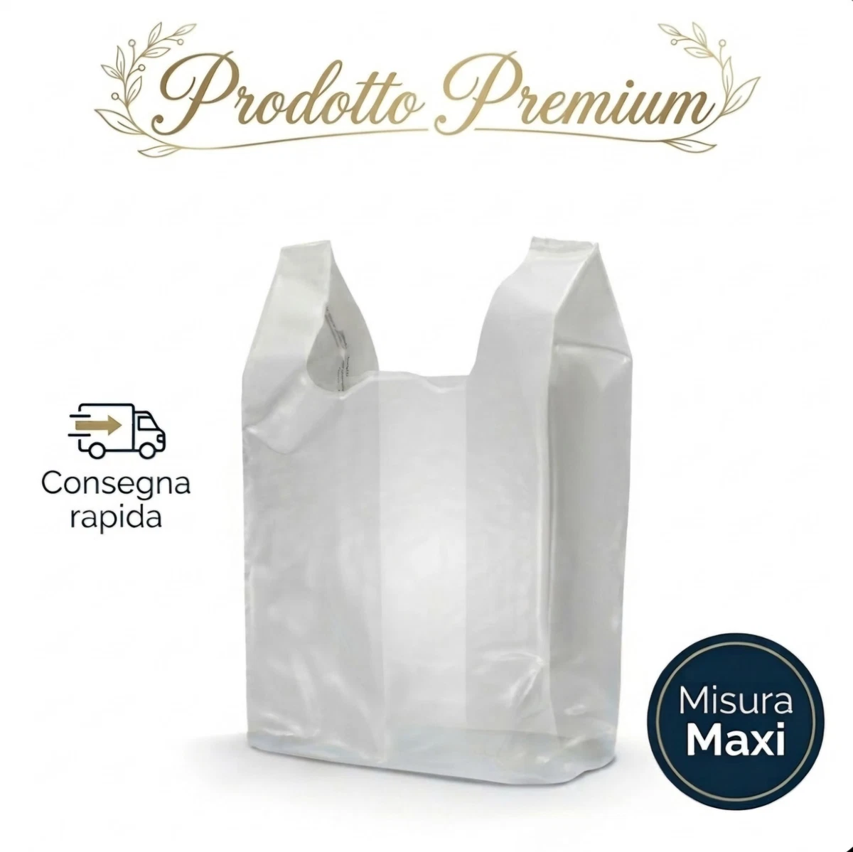 100 Sacchetti Di Plastica Colorati Misti | 4 Dimensioni | Per Spedizioni, Regali E Organizzazione - 2