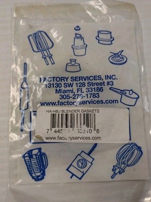 Factory Services HA-HBJ Blender Gasket