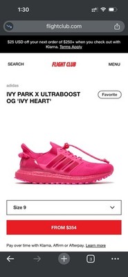 (ORIGINAL BOX AND DUST BAG ONLY) | IVY PARK X ADIDAS ULTRABOOST OG  IVY HEART 