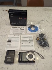 Panasonic LUMIX DMC-ZS5 12.1MP 12x Digital Camera W Battery/Charger/Box/Disc