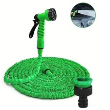 50 75 100ft HEAVY DUTY 4X Stronger Deluxe Expandable Flexible Garden Water Hose
