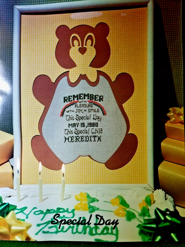 Cabbage Patch Kids Cross Stitch Design Pattern Book Xavier Roberts Vintage(1984) - Image 4 of 4