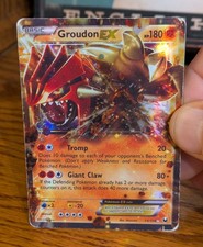 2012 Pokemon Groudon EX Dark Explorers 54/108 VG Condition Holo Card Ultra Rare! on eBay