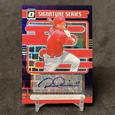 2021 Panini Donruss Optic Rhys Hoskins Purple Pandora Prizm /8 #SS-RH (AU)